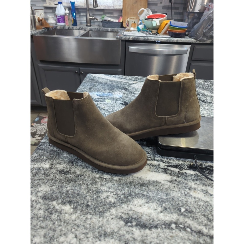 Tamarack Women's Size 9 Booties Ankle Boots Fleece Lined Brown Suede